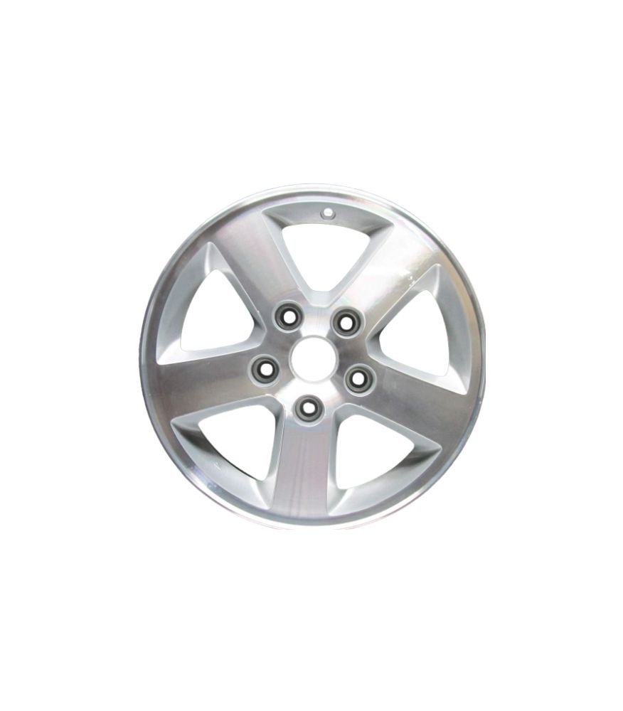2008-2012 Dodge caravan Wheel 17x6-1/2 (aluminum), 10 spoke, machined face and painted pockets (5 pairs)
