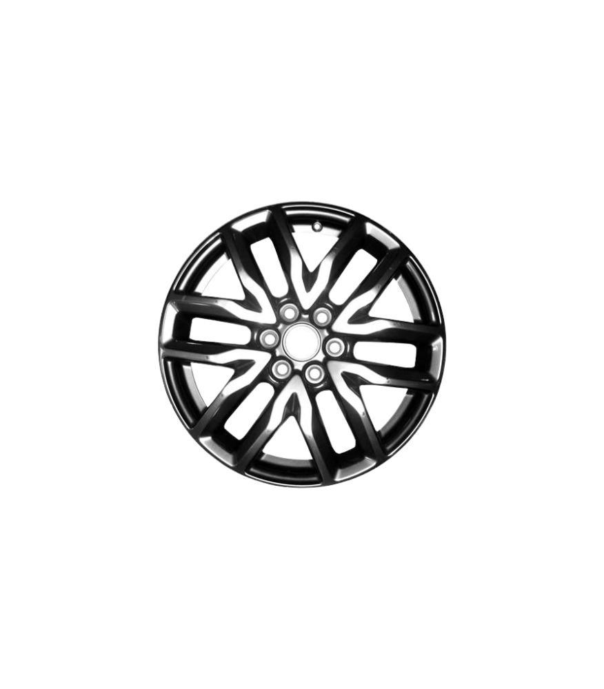 2023 GMC Acadia Wheel 20x8, 6 spoke, double spoke, machined face (opt SUE)