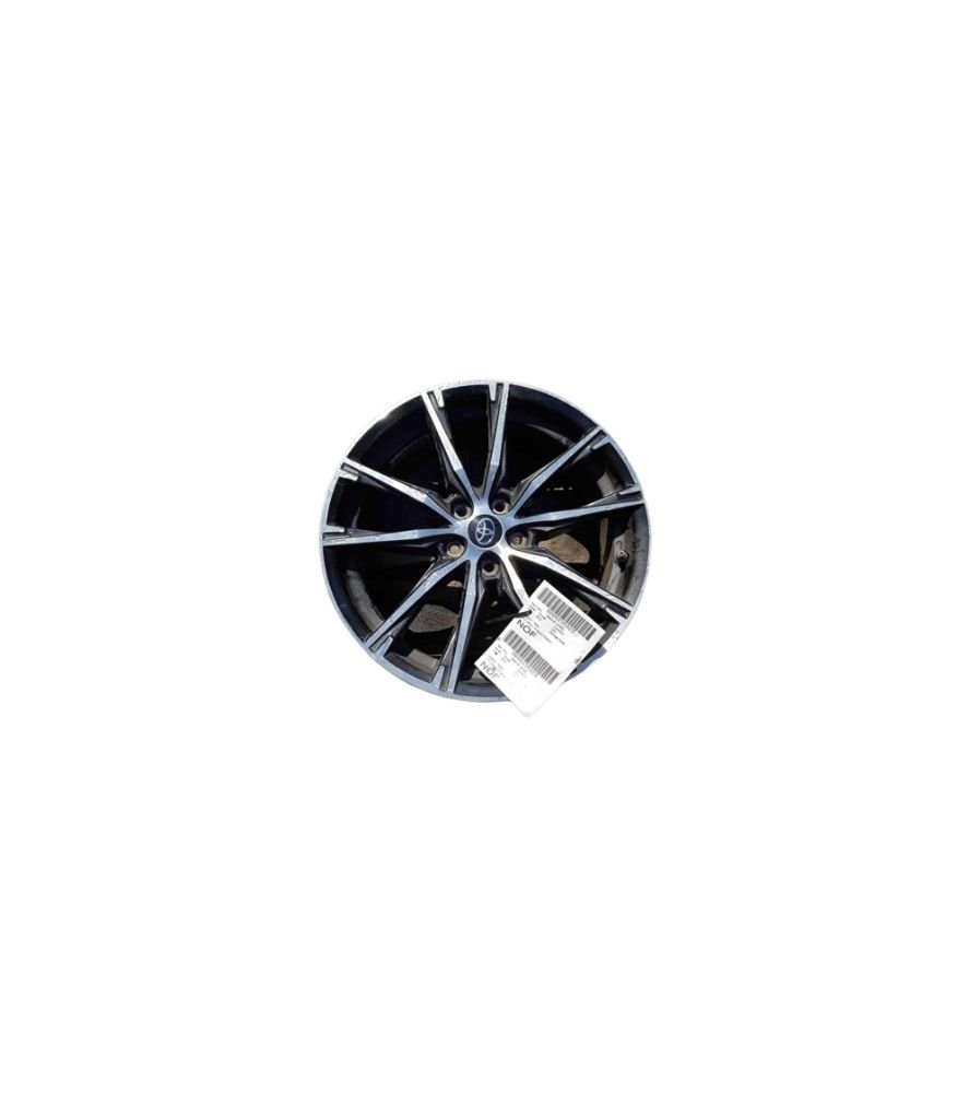 2017 Toyota 86 wheel -17x7 (alloy), 10 spoke (machined face, dark gray inlay)