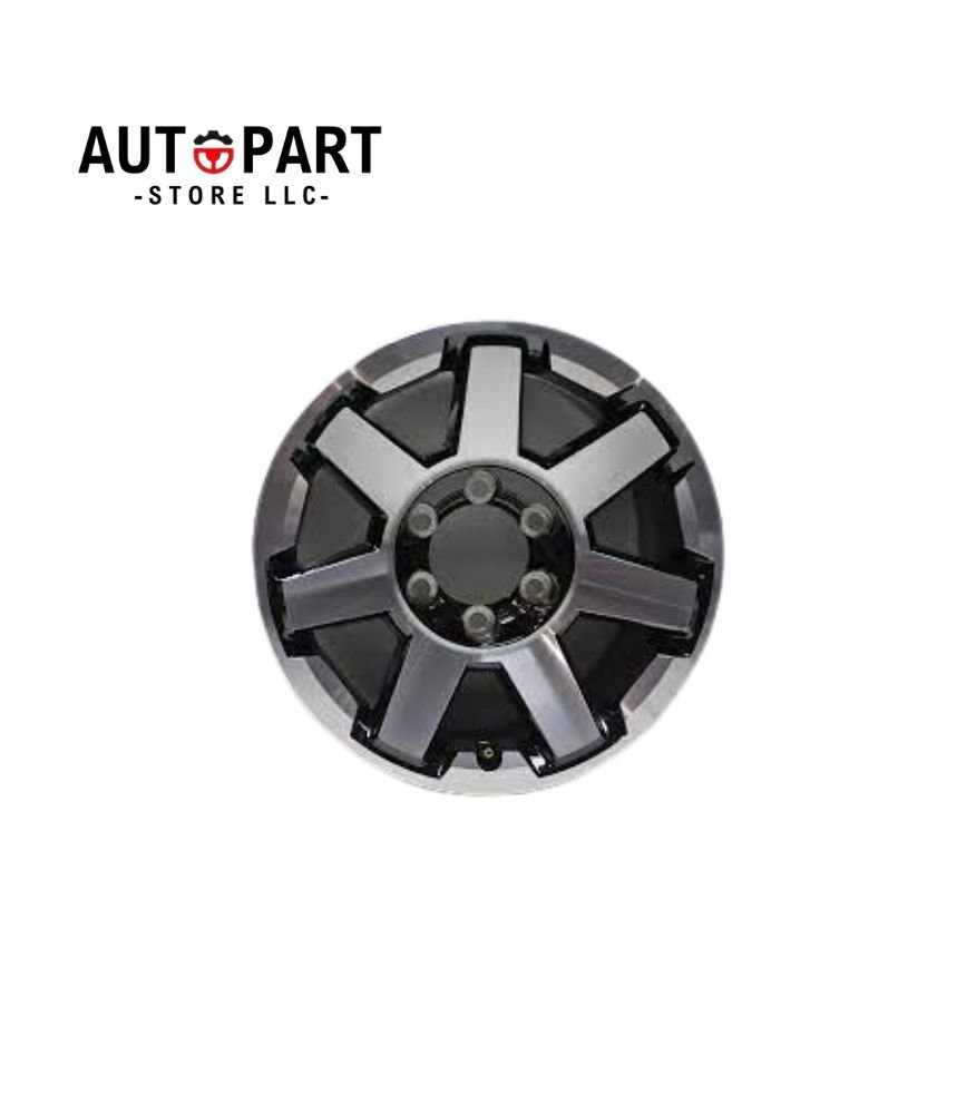 2020 Toyota 4Runner wheel 17x7-1/2 (alloy), 6 spoke (painted, TRD Pro), black